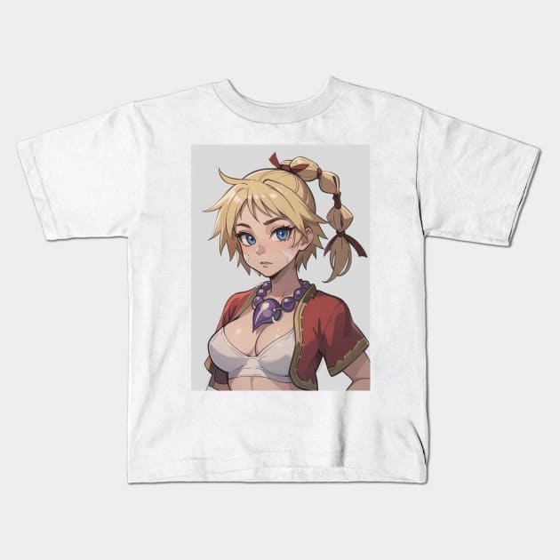 Kid Chrono Cross Kids T-Shirt by mindworldz